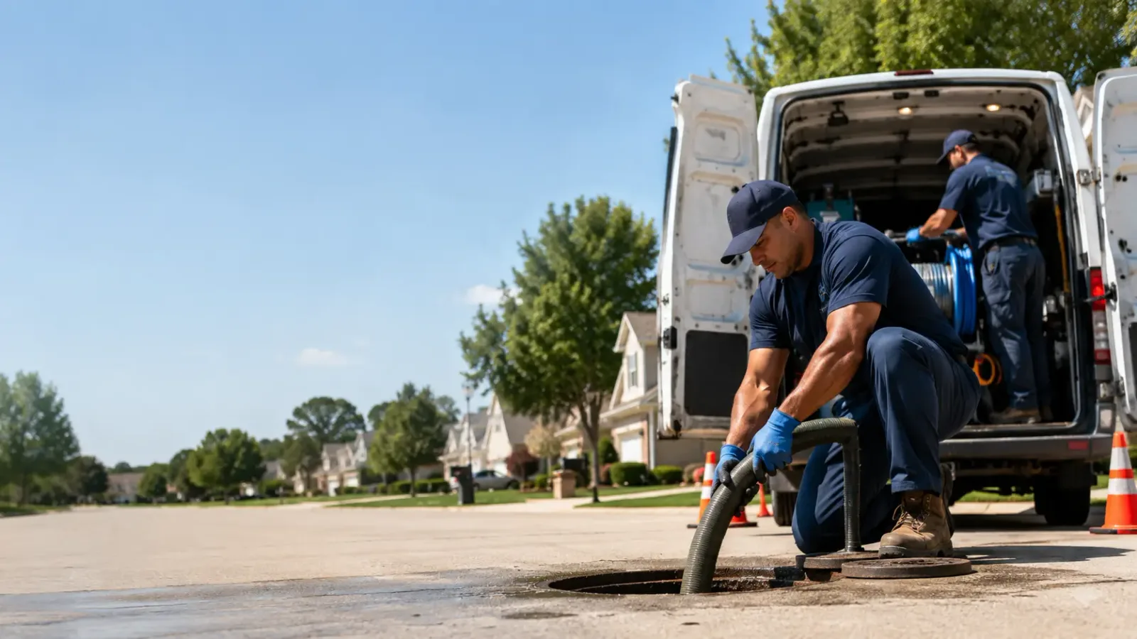 Sewer Backup Cleanup services in Hope, MI